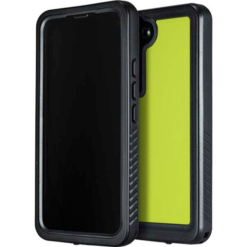 Lime Solid Galaxy S23 Waterproof Case