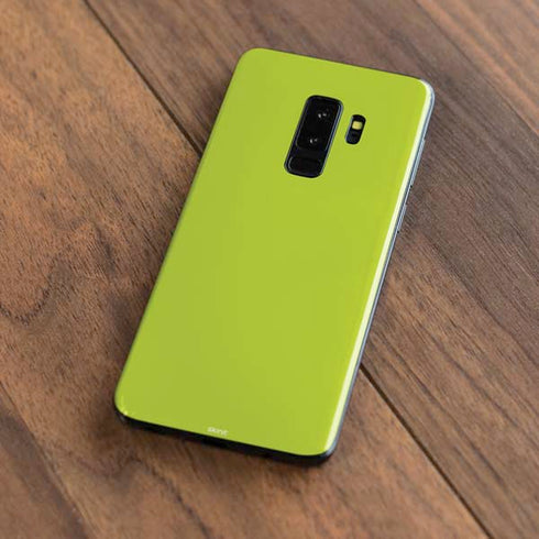 Lime Solid Galaxy S9 Plus Skin