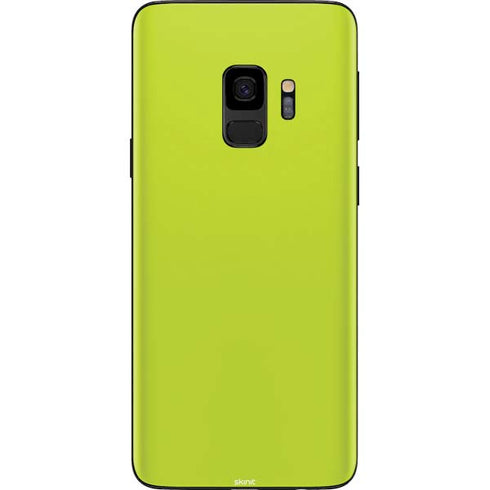 Lime Solid Galaxy S9 Skin