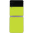 Lime Solid Galaxy Z Flip3 5G Skin