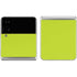 Lime Solid Galaxy Z Flip4 5G Skin