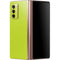 Lime Solid Galaxy Z Fold2 5G Skin