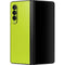 Lime Solid Galaxy Z Fold3 5G Skin