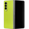 Lime Solid Galaxy Z Fold4 5G Skin