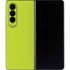 Lime Solid Galaxy Z Fold4 5G Skin