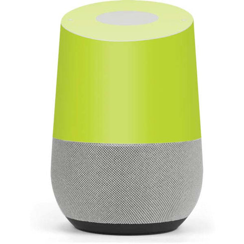 Lime Solid Google Home Skin