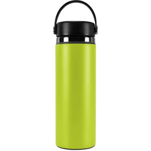 Lime Solid Hydro Flask 20oz Wide Mouth Skin