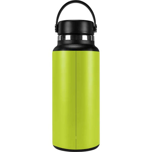 Lime Solid Hydro Flask 32oz Wide Mouth Skin