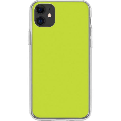 Lime iPhone 11 Clear Case