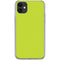 Lime iPhone 11 Clear Case