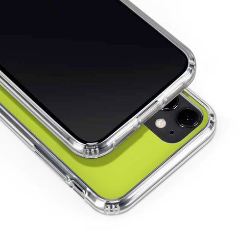 Lime iPhone 11 Clear Case