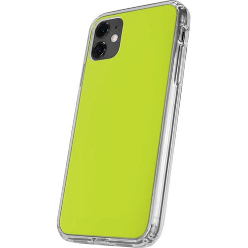 Lime iPhone 11 Clear Case