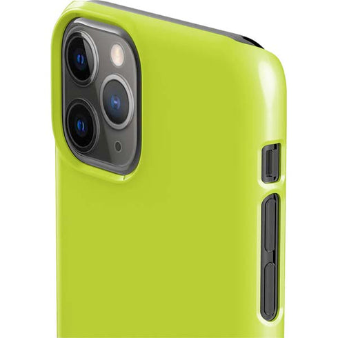 Lime Solid iPhone 11 Pro Lite Case