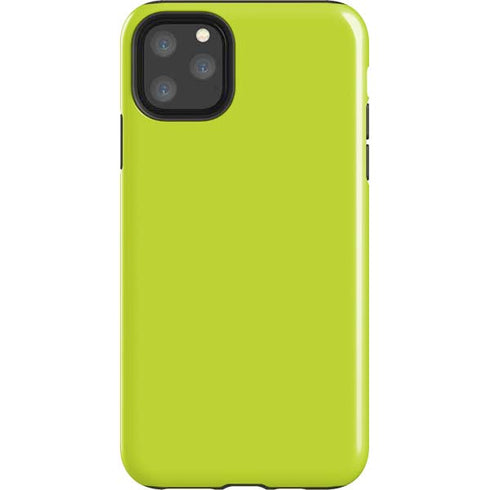 Lime Solid iPhone 11 Pro Max Impact Case