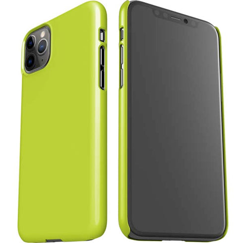 Lime Solid iPhone 11 Pro Max Lite Case