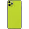 Lime Solid iPhone 11 Pro Max Skin