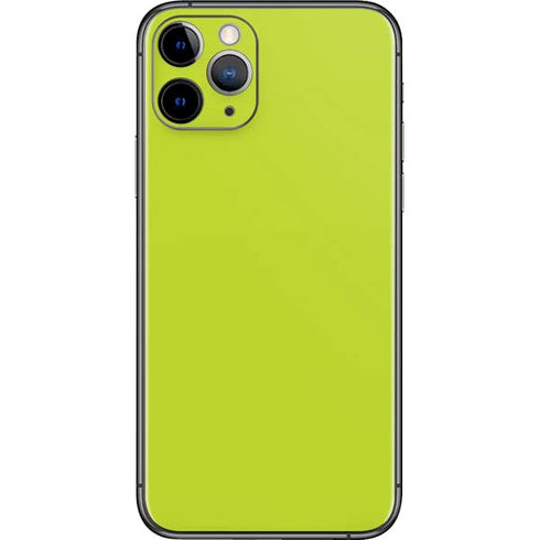 Lime Solid iPhone 11 Pro Skin