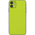 Lime Solid iPhone 11 Skin
