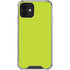 Lime Solid iPhone 12 Mini Clear Case