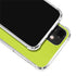 Lime Solid iPhone 12 Mini Clear Case