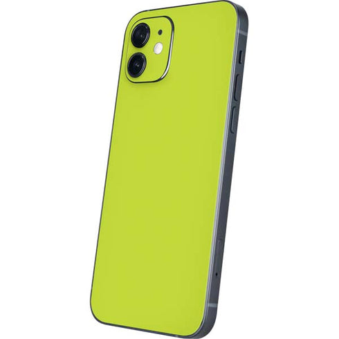 Lime Solid iPhone 12 Mini Skin