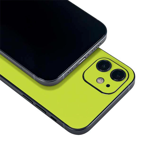 Lime Solid iPhone 12 Mini Skin