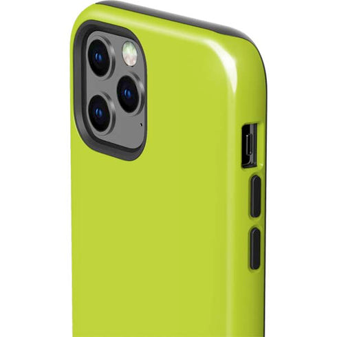 Lime Solid iPhone 12 Pro Impact Case