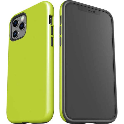 Lime Solid iPhone 12 Pro Impact Case