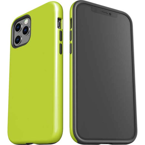 Lime Solid iPhone 12 Pro Max Impact Case