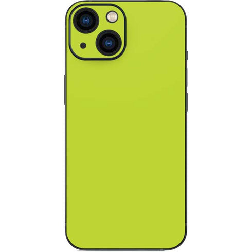 Lime Solid iPhone 13 Mini Skin