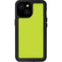 Lime Solid iPhone 13 Mini Waterproof Case