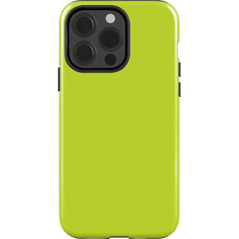 Lime Solid iPhone 13 Pro Impact Case