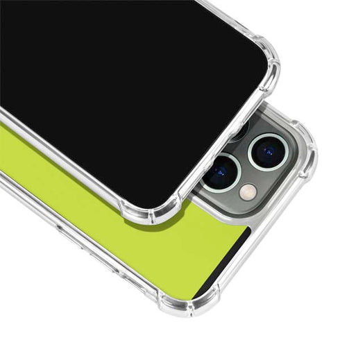 Lime Solid iPhone 13 Pro Max Clear Case