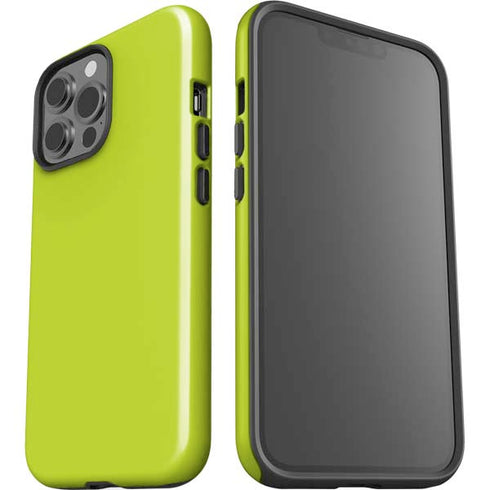 Lime Solid iPhone 13 Pro Max Impact Case
