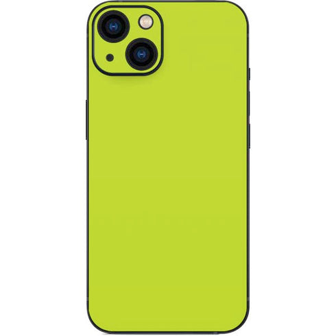 Lime Solid iPhone 13 Skin