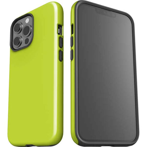 Lime Solid iPhone 14 Pro Max Impact Case