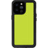 Lime Solid iPhone 14 Pro Max Waterproof Case