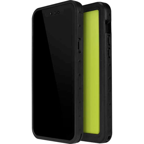 Lime Solid iPhone 14 Pro Max Waterproof Case