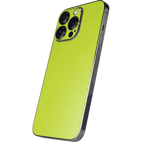 Lime Solid iPhone 14 Pro Skin