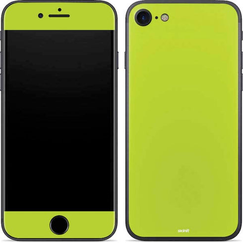Lime Solid iPhone 7 Skin