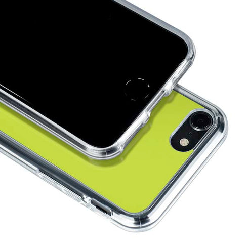 Lime Solid iPhone SE (2nd & 3rd Gen) Clear Case