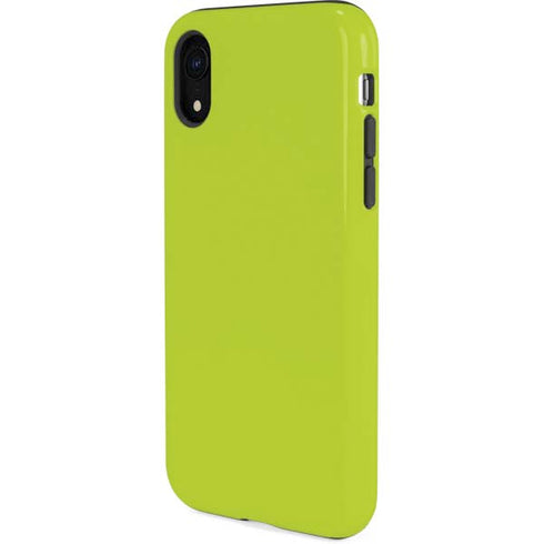 Lime Solid iPhone XR Pro Case