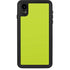 Lime Solid iPhone XR Waterproof Case