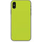 Lime Solid iPhone XS Max Skin