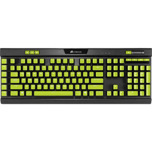 Lime Solid K95 RGB PLATINUM Mechanical Gaming Keyboard Skin
