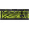 Lime Solid K95 RGB PLATINUM Mechanical Gaming Keyboard Skin
