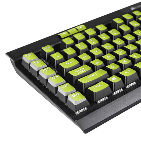 Lime Solid K95 RGB PLATINUM Mechanical Gaming Keyboard Skin