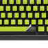 Lime Solid K95 RGB PLATINUM Mechanical Gaming Keyboard Skin