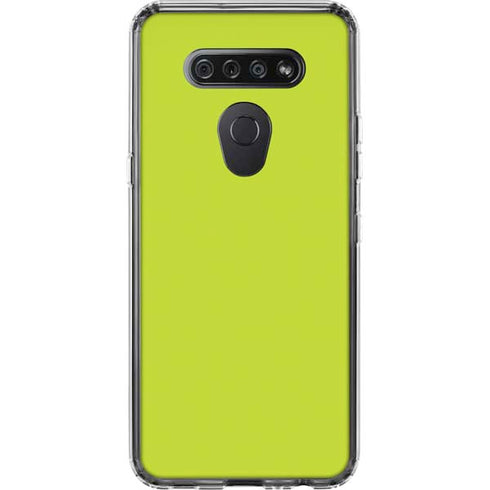 Lime LG K51/Q51 Clear Case