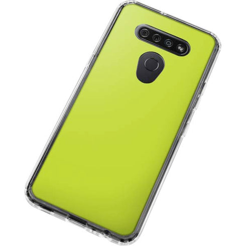 Lime LG K51/Q51 Clear Case